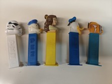 5 Mal PEZ inkl. alter Donald Duck