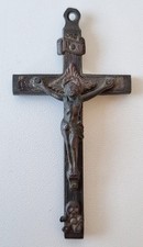 Altes Brustkreuz / Sterbekreuz für Feldgeistliche - deutsche Armee um 1870 - rar