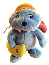 Antje Walross Kuscheltier Plüschtier Robbe mit Banane & Mütze 49cm