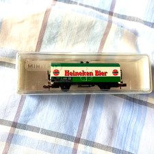 Minitrix, Spur N, Nr. 13223, Heineken Bier, sehr gut erhalten !!!