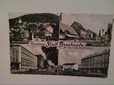 Brackwede. Teutoburger Wald. Mehrbildkarte mit 4 Abb. AK.
