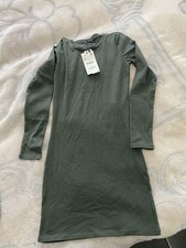 Zara Kleid Gr M Grün