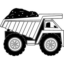 Stempel "Muldenkipper"