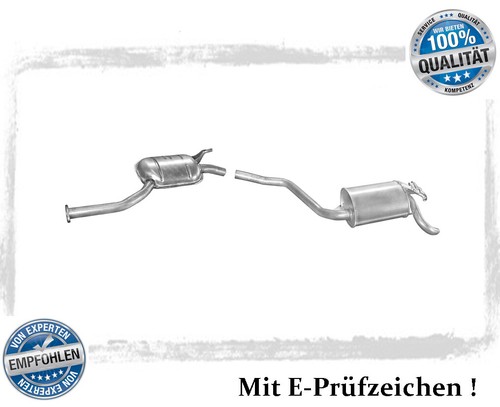 Auspuffanlage für mercedes - auspuffanlage,
