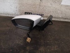 VW Polo 6R Au�enspiegel elektrisch Links weiss  LB9A 6R1857501J B9A 264166