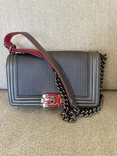 Schultertasche chanel boy bag - schultertasche,