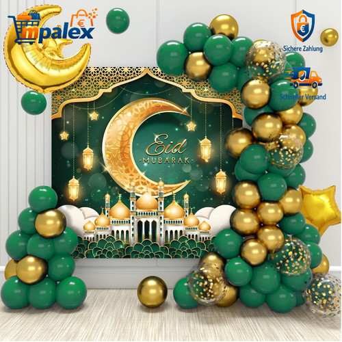 Ramadan deko stück gold - ramadan,