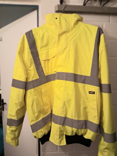Gelbe signal arbeitsjacke - arbeitsjacke, gr