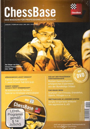 Chessbase magazin magazine - chessbase,