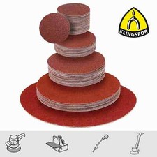Klingspor Korund Klett Schleifscheiben Tellerschleifer 150 200 250 300 mm Korn