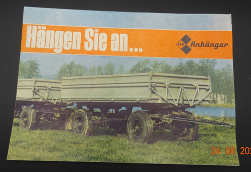 Prospekt für ifa anhänger - für,