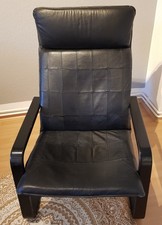 IKEA Pöangsessel Schwarz