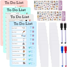 4 Stück Checklist Boards,Dry
