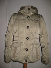 CLOSED Arktis Hochwertige Winterjacke, Damen, Daune, Kaninchenfell, Gr.38, creme