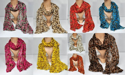 Leo leopard schal halstuch - schal,