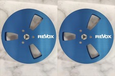 One Pair 7'' blue Revox Tape