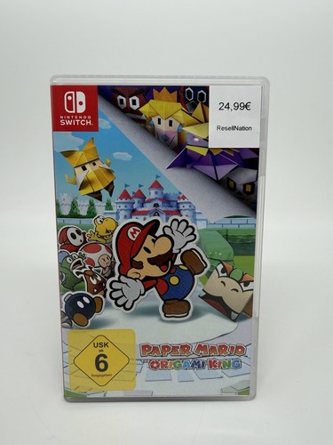 Paper mario origami king - mario:,