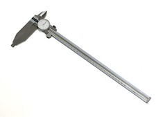 Helios 0-300mm Messschieber mit Rundskala Uhr-Messschieber DIN 862 RHV20930