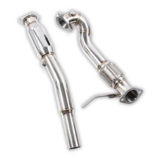 Arlows Downpipe für Audi S3 8L + TT 8N 1.8T K04 ( 3" / 76mm , mit 200 Zeller Kat