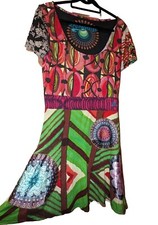 Wunderschönes Buntes Desigual Kleid  XL 38 Achselweite: ca. 46 cm Guter Zustand 