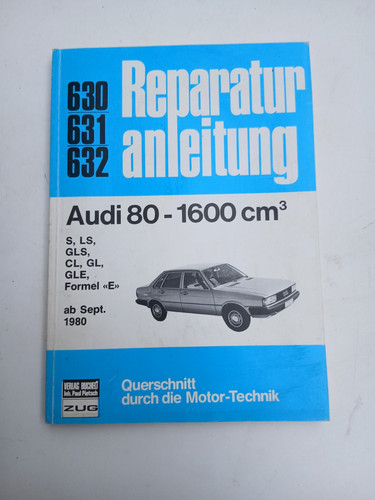 Reparaturanleitung audi typ - 80,