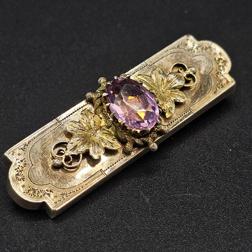 Antike silber amethyst - antike,