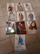  10 Hochwertige Strickzeitschriften Von lang, Filati, Schulana