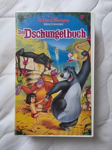 Dschungelbuch vhs walt - dschungelbuch,