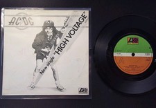 AC/DC 🇬🇧 High Voltage UK Atlantic PicSleeve EX+ K10860 7" Live Wire New Single