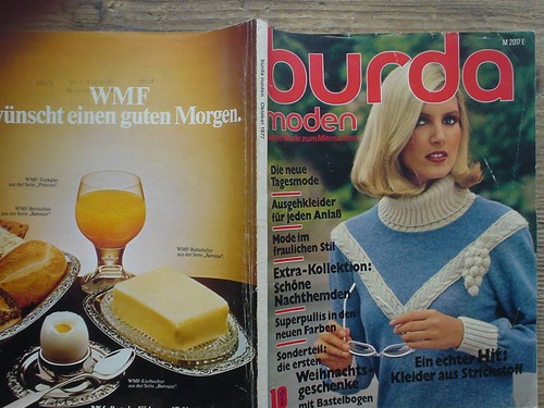 Burda moden 1977 70er - burda,