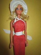B265)ALTE BARBIE MIT WIMPERN