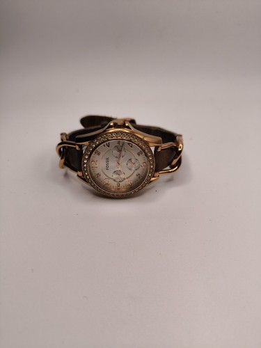 Fossil uhr riley - fossil, lederarmband