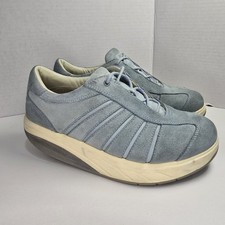 MBT Wave Blue Suede Shape Up