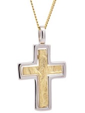 Anhänger Kreuz mit massiver