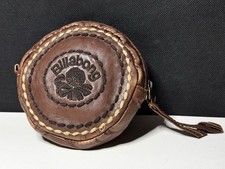 Billabong Münzbeutel, Geldbörse  Leder Braun Ca 10cm  Gebraucht