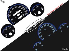 Selbstleuchtende Tachoscheiben