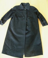 Hensel&Mortensen 100% edles Naturhaar Calw-Kamelhaar Loden Mantel L/XL dunkelbl.