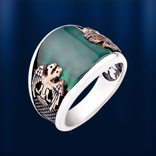 Herrenring ring aus - ring,