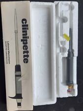 Clinipette Labora Mannheim 100 µl dosierende Kolbenhubpipette für Labor NEUw.