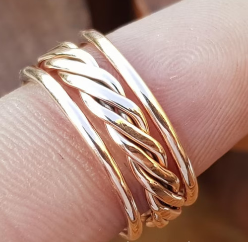 Minimalistischer heilring aus - minimalistischer,