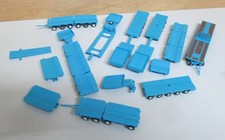 Kibri: Konvolut Schwergut-Auflieger, gebaut. Für Bastler