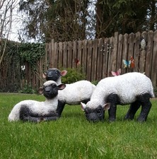 3er Set Lamm Lämmchen Garten