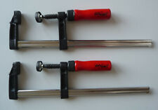 Schraubzwingen 2 Stück Klemmzwingen 300mm x 80mm neuwertig Stangenklemme 