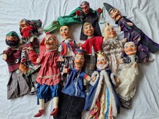 Scheithauer /Gischa 12  große Kasperlefiguren Puppen für die Bühne