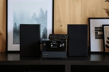 Peaq PMS 320 HiFi Stereo Musikanlage USB, WLAN, Bluetooth, CD, FM AM DAB+ Radio