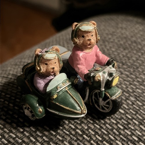 Bären figur mit - bären, motorrad