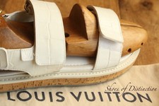 Louis Vuitton White Leather