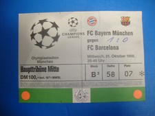 98/99 Ticket Bayern München