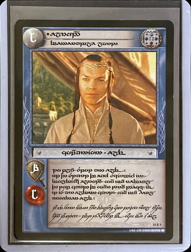 Lotr tcg elrond - lotr, tcg: