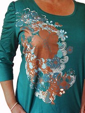 SHEEGO Foliendruck T-Shirt